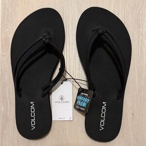 Volcom Black Sandals